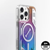 Youngkit Apple iPhone 16 Pro Kılıf Magsafe Şarj Özellikli Parlak Kumlu Sıvılı Tasarımlı Galaxy Fantasy Serisi Kapak thumbnail 11