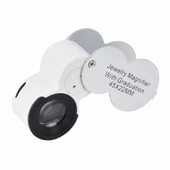 45x22 Ledli Para Algılama Ve Mezuniyet Takı Değerleme Büyüteç - 1