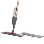 Porsima 13279 Deterjan Püskürtmeli 360 Derece Dönebilen Sprey Mop Yedek Bezli Temizlik Paspası - 130 Cm - 2