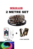 WS2812B Kumandalı / Tak çalıştır Adreslenebilir şerit led - 2