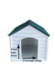Şenyayla Plastik Şenyayla Köpek Kulübesi Yeşil - 4
