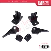 Ford Focus MK4 C519 HN HM HP 2018-On JX7B13W030CE JX7B13W029CE İçin Sağ Sol Ön Far Ayak Tamir Seti - 2