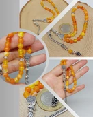 Akik Taşı 33lük Tesbih 6mm (27885) thumbnail 1