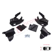 Peugeot 3008 5008 MK2 2016-2024 9814255880 9814255780 İçin Sağ Sol Ön Far Ayak Tamir Seti thumbnail 3