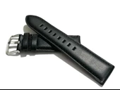 Fado&Her Saate Uyumlu Hakiki Siyah Düz  Deri Saat Kordonu 22  mm  (58 ) thumbnail 1