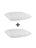 Moda Home Bedding 2 Adet snow kapitoneli microfiber antialerjik yastık 1100 gr - 1