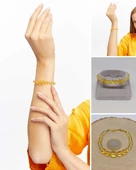 Galaksi Serisi Sitrin Taşı Tasarım Bileklik thumbnail 1