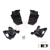 Peugeot 308 MK2 T9 2013-2021 4/5 Kapı 9807658080 9807657780 İçin Sağ Sol Ön Far Ayak Tamir Seti thumbnail 1