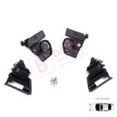 Peugeot 308 MK2 T9 2013-2021 4/5 Kapı 9807658080 9807657780 İçin Sağ Sol Ön Far Ayak Tamir Seti thumbnail 2