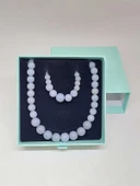 Galaksi Serisi Angelit Taşı Kolye & Bileklik Seti thumbnail 6