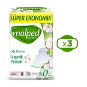 Molped Pure & Soft Uzun Süper Ekonomik Ped 18 Li x 3 Adet thumbnail 1