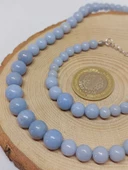 Galaksi Serisi Angelit Taşı Kolye & Bileklik Seti thumbnail 4