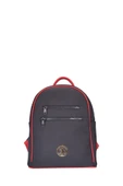 U.S. Polo Assn. Kadın Sırt Çanta Lacivert-Kırmızı Us24280 - 1