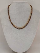 Kaplangözü Taşı 4mm Tasarım Çelik Kolye (54600) thumbnail 2