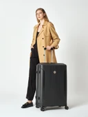 Pierre Cardin Büyük Boy %100 Polipropilen Valiz Siyah 04PC7060 thumbnail 6