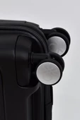 Kırılmaz Polipropilen 2'li Valiz Seti Büyük Boy - Kabin Boy Siyah BNT1000 thumbnail 8