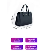 Kriste Bell Kadın Omuz Çanta Lacivert 7254 thumbnail 1