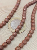 Hematit Taşı Faset Kesim Dizi 5.5mm (54640) thumbnail 2