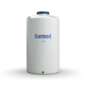 1000 Litre Polietilen Dikey Su Deposu - Beyaz - 1