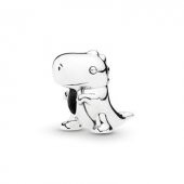Dino Dinozor Pandora Bileklik Uyumlu Gümüş Charm - 1