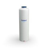 1000 Litre Polietilen Dikey Su Deposu - Beyaz (Boru Model) - 2