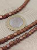 Hematit Taşı Kare Şekilli Dizi 4mm (54656) thumbnail 2