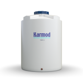 1500 Litre Polietilen Dikey Su Deposu - Beyaz - 1