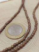 Hematit Taşı Faset Kesim Dizi 3mm (54658) thumbnail 2