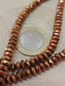 Hematit Taşı Rondela Dizi 3x6mm (54678) thumbnail 2