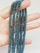 Hematit Taşı Rondela Dizi 2x6mm (54676) thumbnail 1