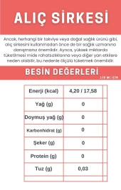 Abbas Efendi Alıç Sirkesi 500 ml thumbnail 3