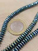 Hematit Taşı Rondela Dizi 2x6mm (54676) thumbnail 2