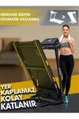 Proforce Leta Koşu Bandı - Katlanabilir Programlanabilir 0-12 KM/Sa Hız-LED ekran Kolay Kurulumlu - 6