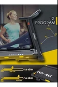 Proforce Leta Koşu Bandı - Katlanabilir Programlanabilir 0-12 KM/Sa Hız-LED ekran Kolay Kurulumlu - 3