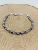 Terahertz Taşı Bileklik 4mm (45204) thumbnail 5