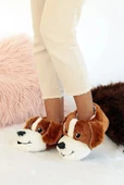 Çiçek 160-24 Termal Köpek Figürlü Panduf 36-40 - 6