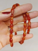 Akik Taşı Arpa Kesim Dizi 6*9mm (54690) thumbnail 1