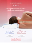 Moda Home Bedding 2li Boyun Destekli Yastık - 4