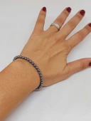 Terahertz Taşı Bileklik 4mm (45204) thumbnail 4