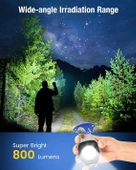 WellHise 970 Mini Şarjlı Işıldak Mıknatıslı Kapak Açacağı, Vidalama, Kesme, Çok Amaçlı Kamp Feneri - 5