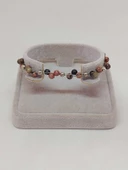 Rodonit Taşı Bileklik 4mm (39332) thumbnail 4