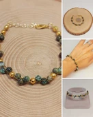 Afrika Turkuazı Taşı Bileklik 4mm (39344) thumbnail 1