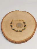 Afrika Turkuazı Taşı Bileklik 4mm (39344) thumbnail 3