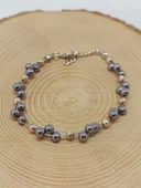 Terahertz Taşı Bileklik 4mm (39342) thumbnail 5