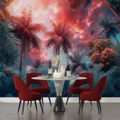 Tropikal Doğa Manzaralı Duvar Kağıdı thumbnail 5