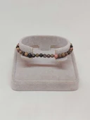 Rodonit Taşı Bileklik 4mm (45206) thumbnail 4