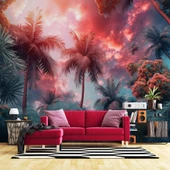 Tropikal Doğa Manzaralı Duvar Kağıdı thumbnail 1