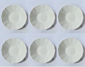 Kütahya Porselen Corendon Krem Rölyefli Reaktif Nano Çay Tabağı 10cm-CT890553 thumbnail 1