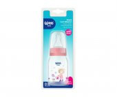 Wee Baby 0-6 Ay Kiraz Uçlu Cam Biberon 125 Ml - Pembe - 2