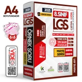 2025 8.Sınıf LGS Mayıs Ayı MEB Örnek Soru Tıpkı Basım 6lı Sarmal Deneme Paketi Video/PDF Çözümlü - 1